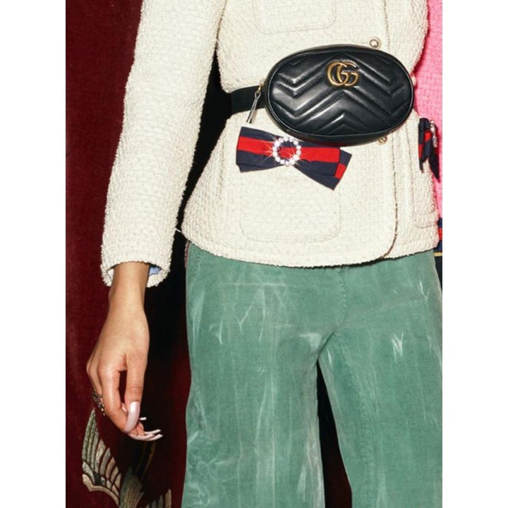 GG Marmont Matelasse Belt Bag 85