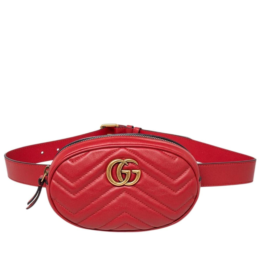 Gucci-GG Marmont Matelassé Belt Bag - Runway Catalog