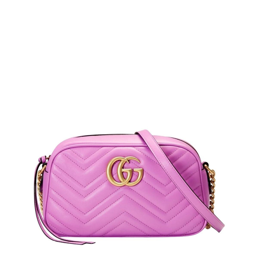 Gucci-GG Marmont Quilted Shoulder Bag - Runway Catalog