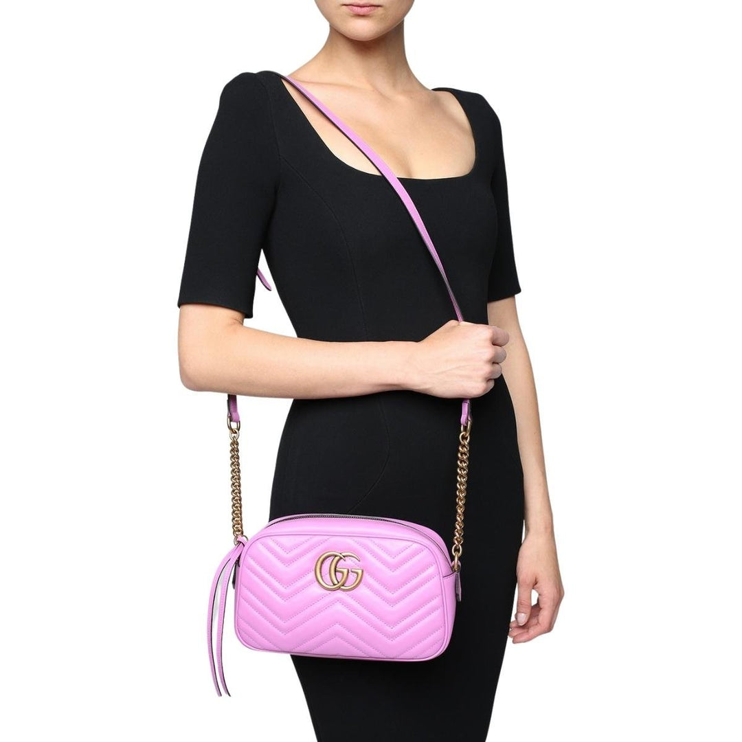 GG Marmont Quilted Shoulder Bag