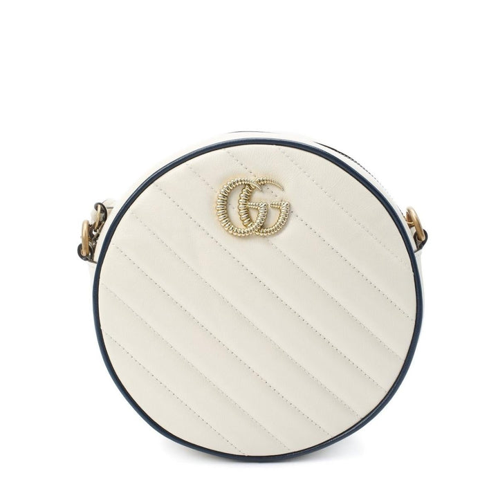 Gucci-GG Marmont Round Shoulder Bag - Runway Catalog