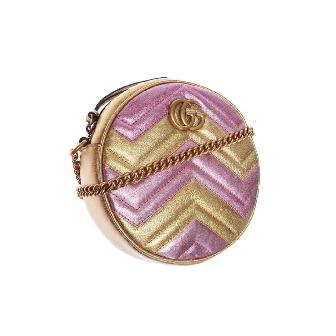 GG Marmont Round Shoulder Bag