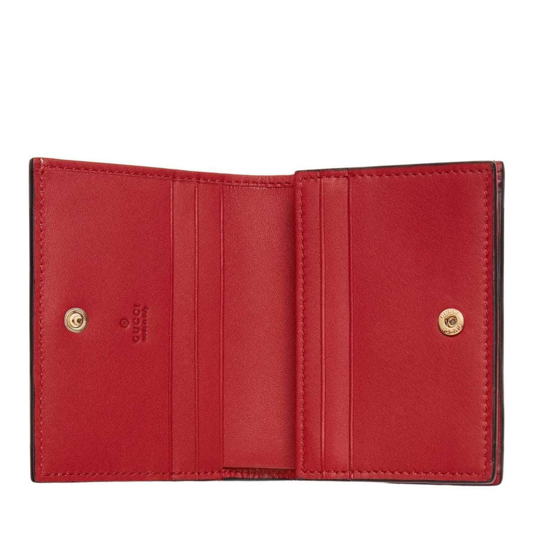 GG Supreme Card Case Wallet with Bosco Patch