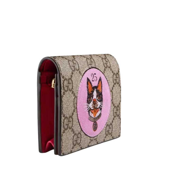 GG Supreme Card Case Wallet with Bosco Patch