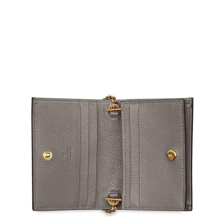 Gray Zumi Grainy Card Case Wallet