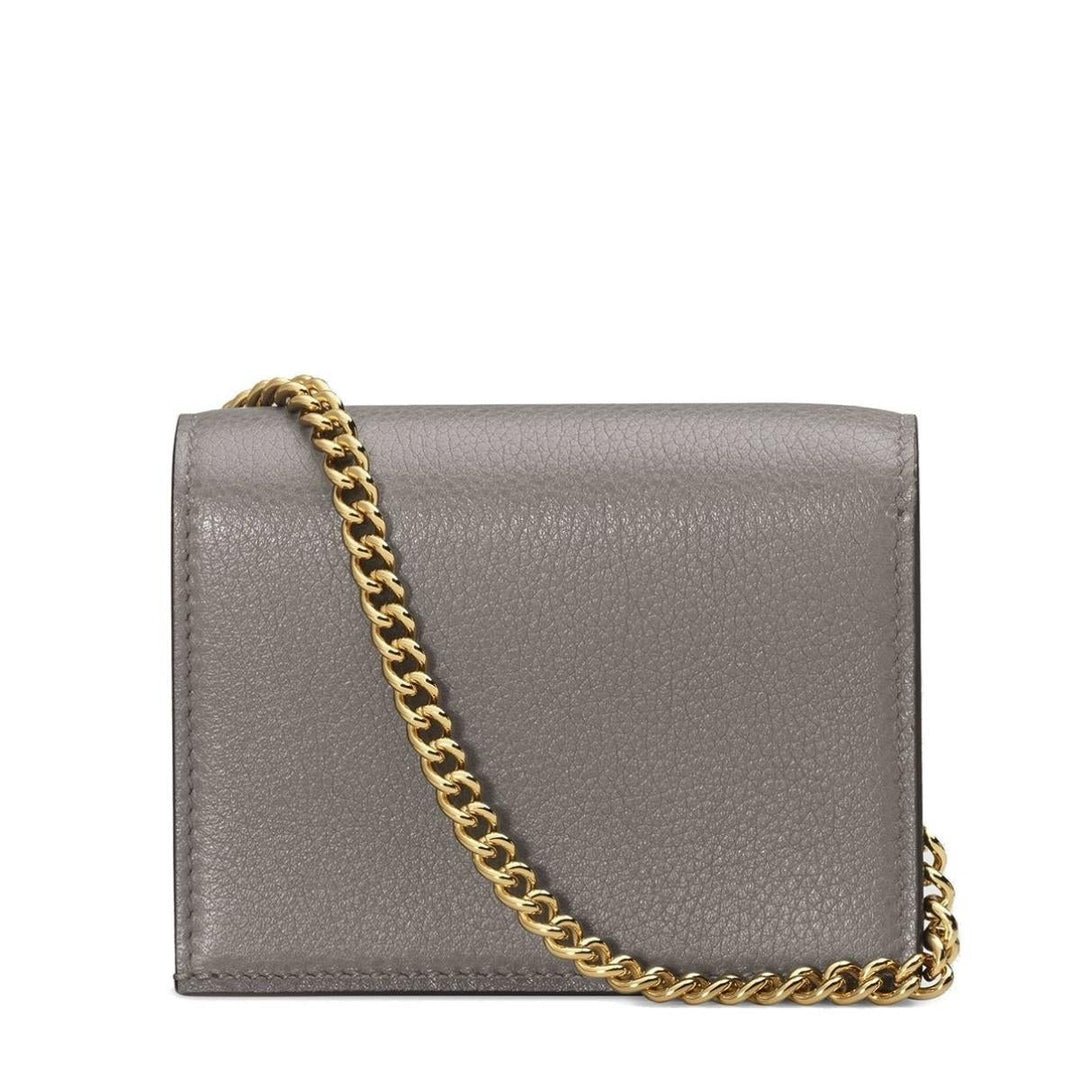 Gray Zumi Grainy Card Case Wallet