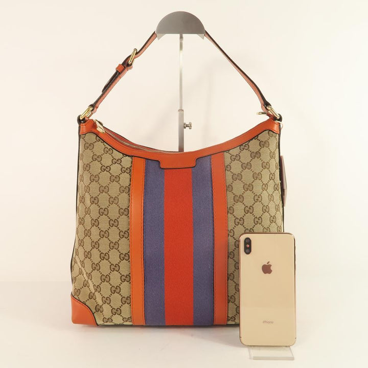G*G Grey Canvas Tote