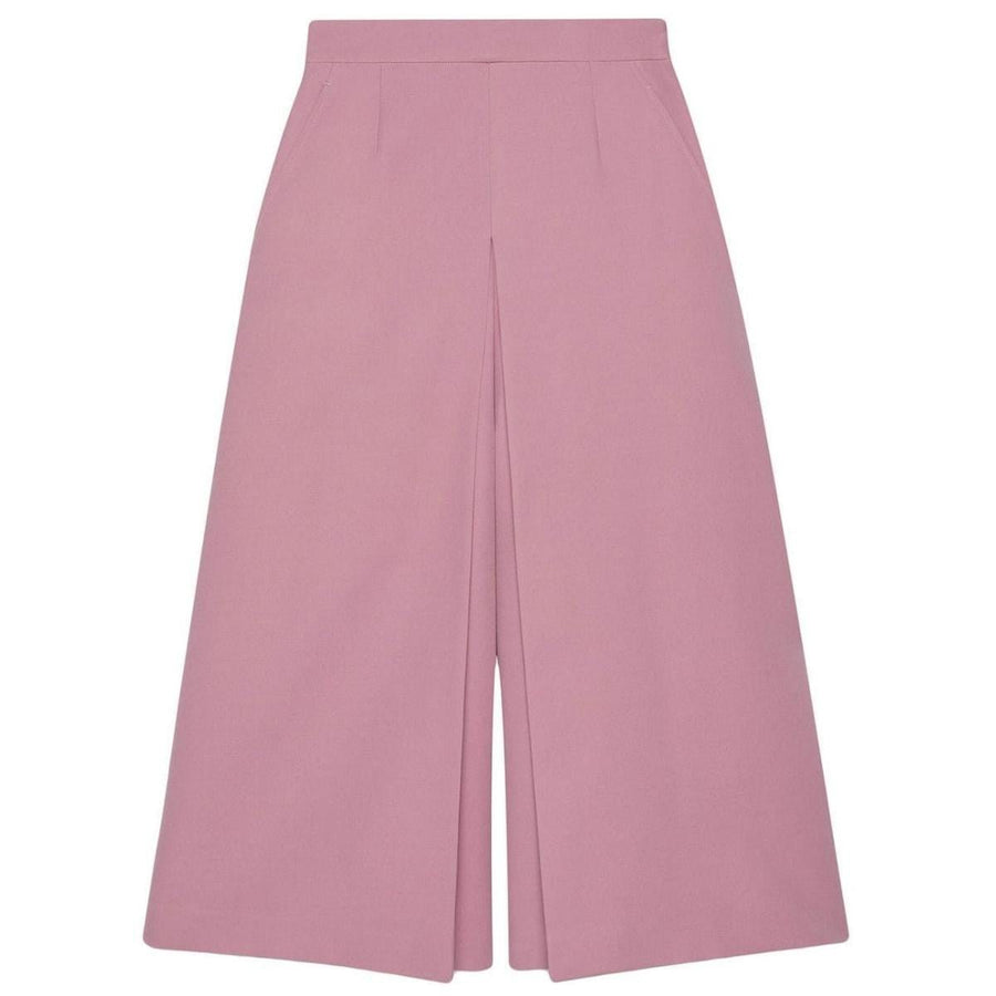 Gucci-High-rise Wide Silk-blend Pants - Runway Catalog
