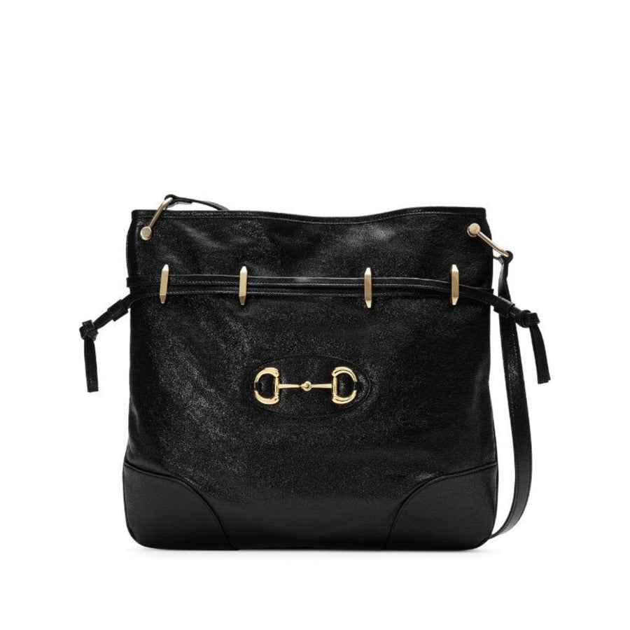 Gucci-Horsebit Messenger Leather Bag - Runway Catalog