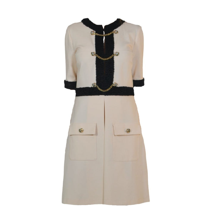 Gucci-Jersey Tiger-Head Button Dress - Runway Catalog