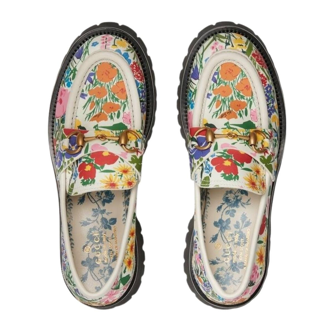 Ken Scott Print Lug Sole Loafers