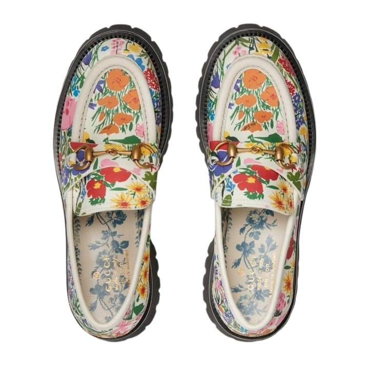 Ken Scott Print Lug Sole Loafers