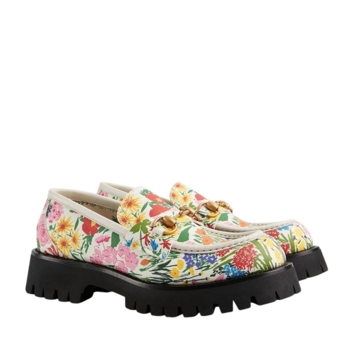 Ken Scott Print Lug Sole Loafers