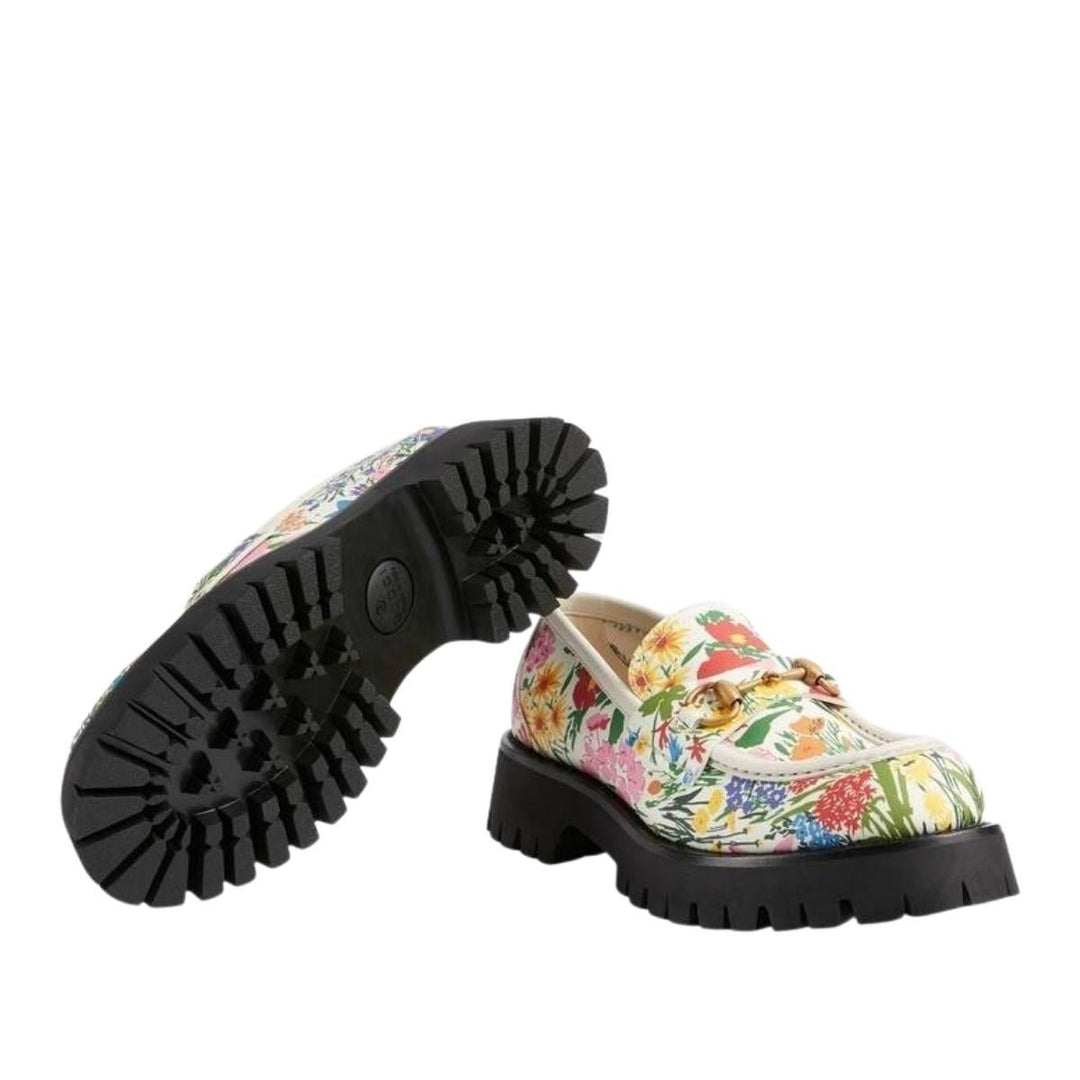 Ken Scott Print Lug Sole Loafers
