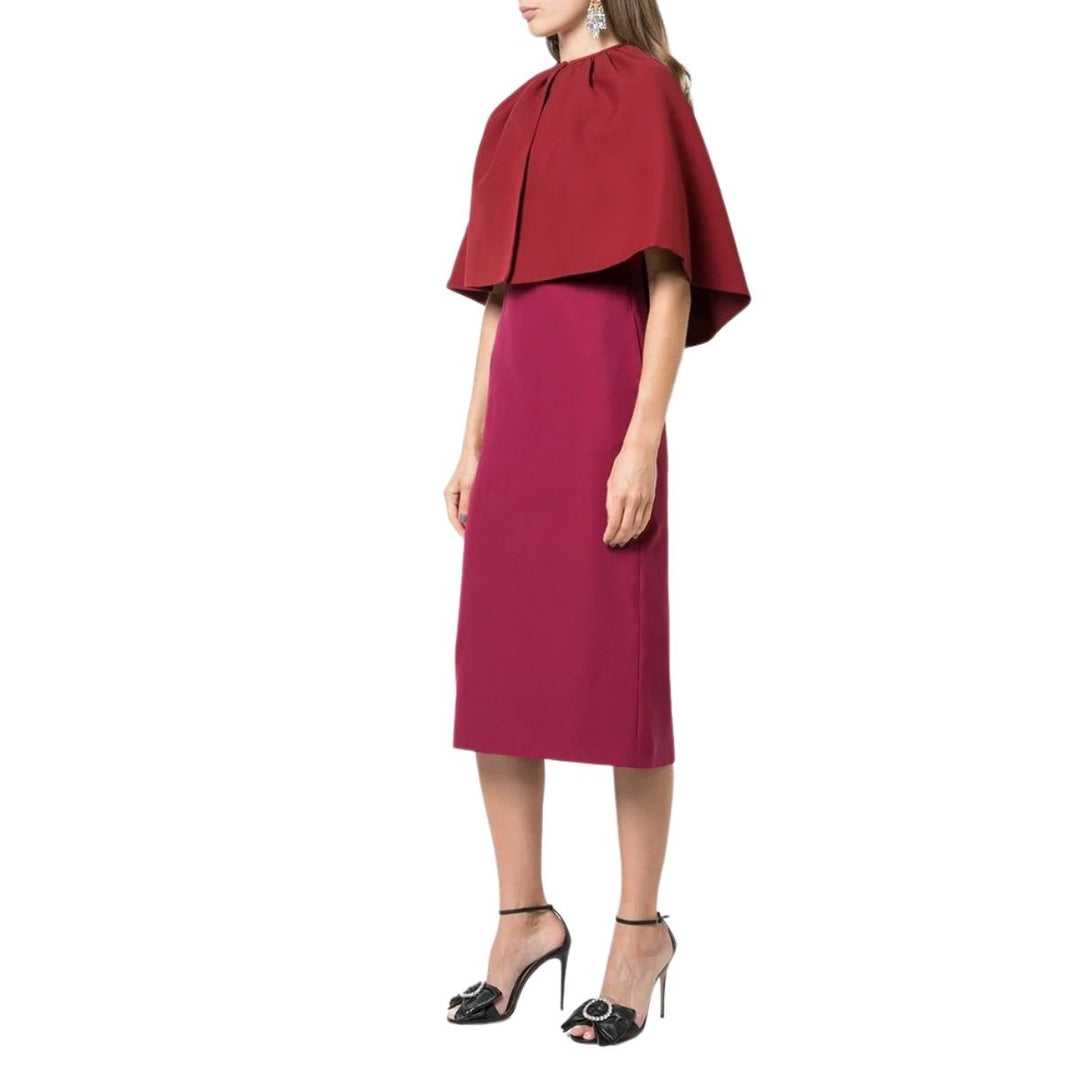 Layered Cape Dress