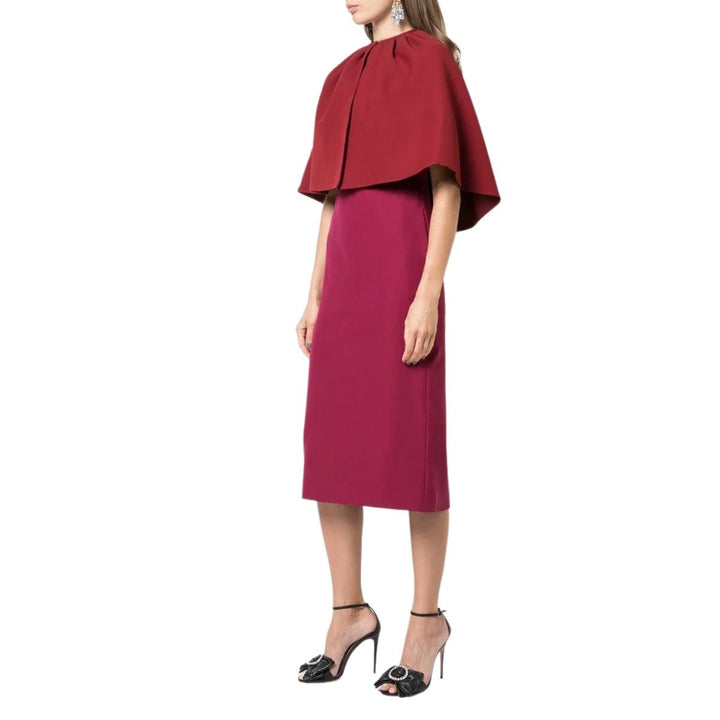 Layered Cape Dress