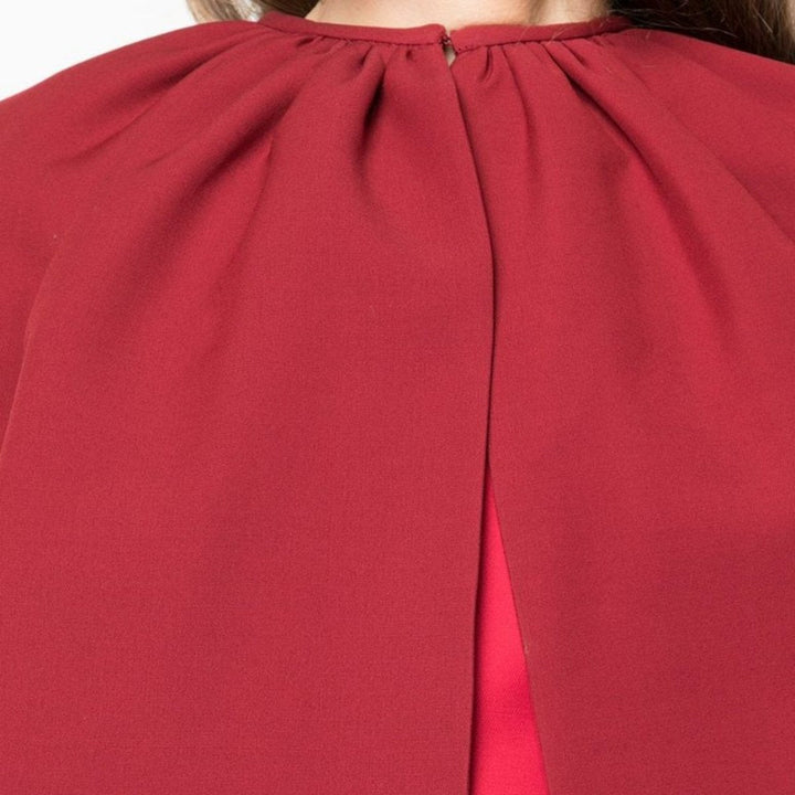 Layered Cape Dress