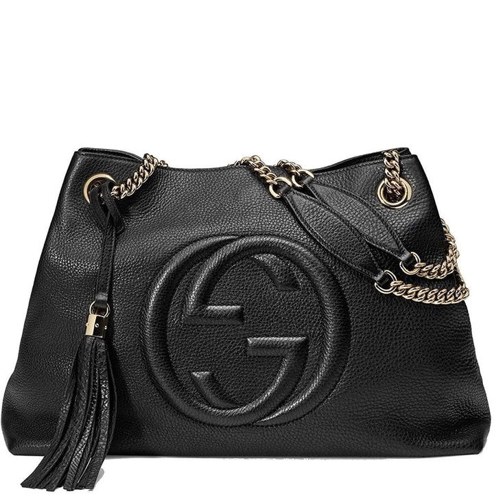 Gucci-Leather 'Soho' Tote - Runway Catalog