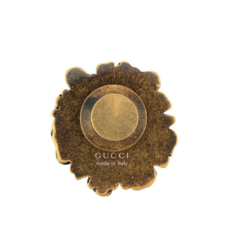 Lion Embellished Brooch