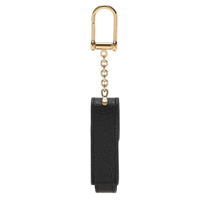 Lipstick Case Keychain in Black