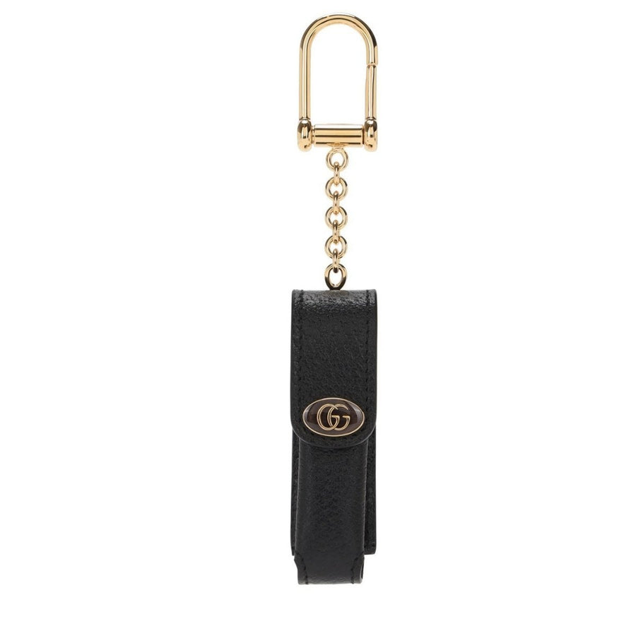 Gucci-Lipstick Case Keychain in Black - Runway Catalog