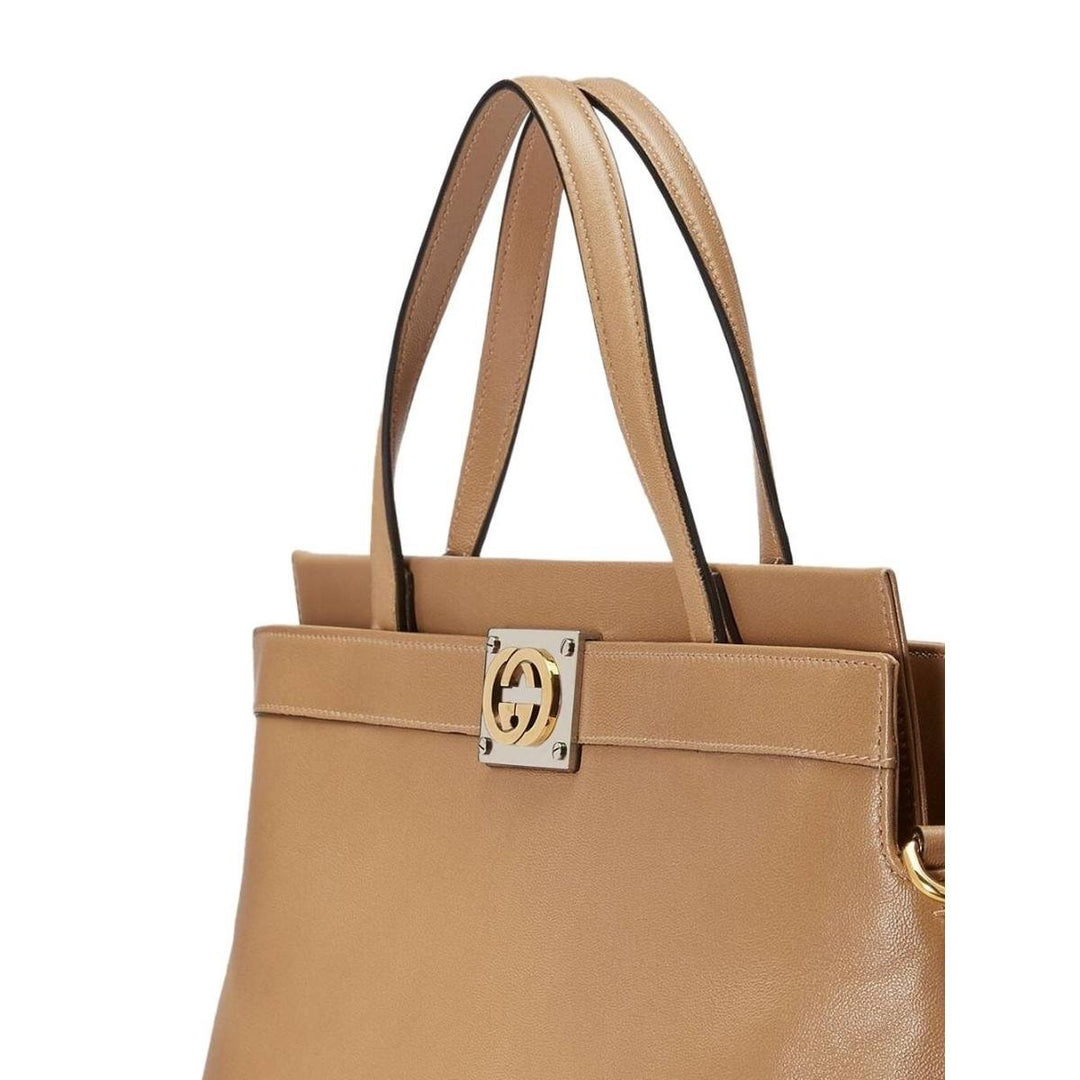 Medium Leather Tote Bag