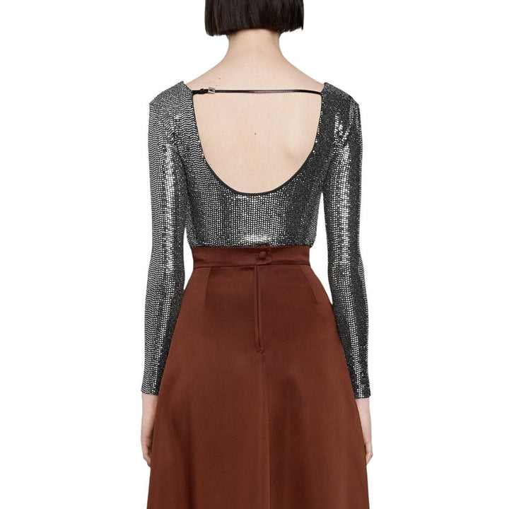 Metallic Effect Bodysuit
