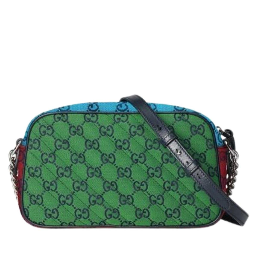 Multicolor GG Marmont Chain Shoulder Bag