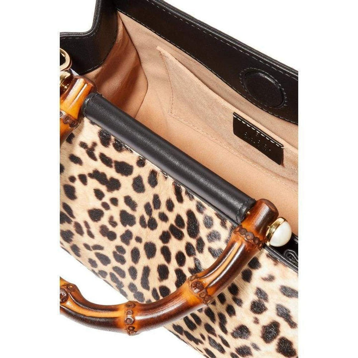 Nymphaea Leopard Print Large Bag