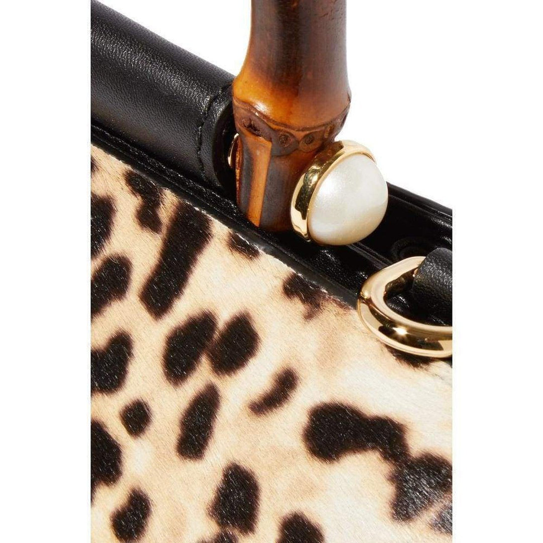 Nymphaea Leopard Print Large Bag