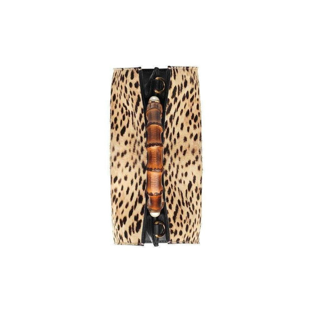 Nymphaea Leopard Print Large Bag