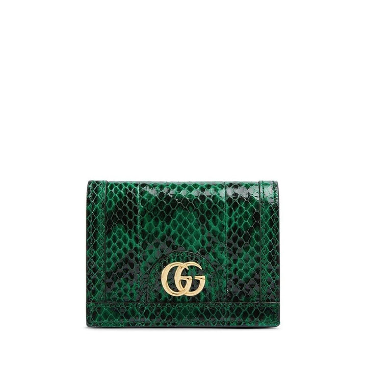 Gucci-Ophidia Snake Skin Card Case - Runway Catalog