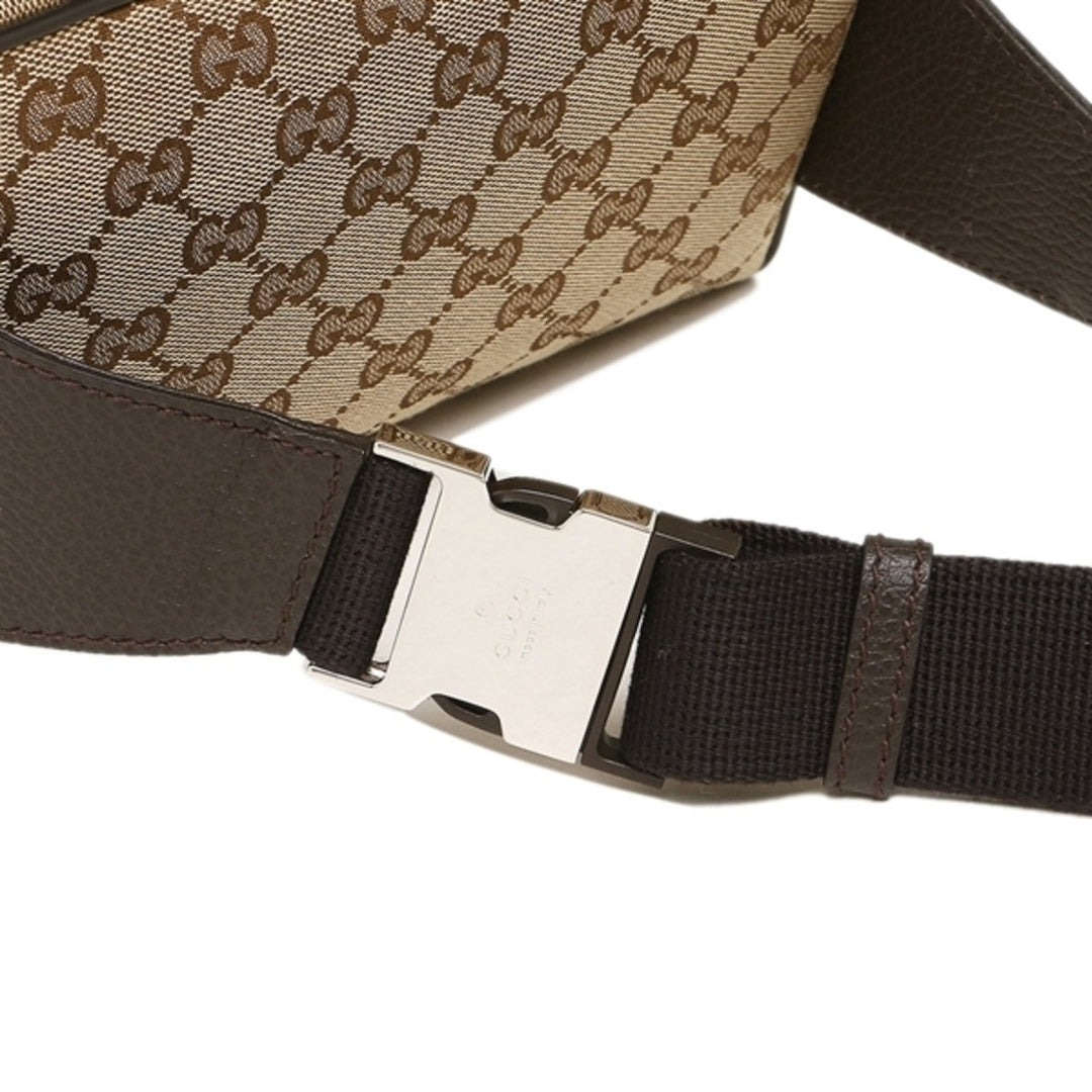 Gucci Original GG Guccissima Canvas Beige Belt Bag 449174