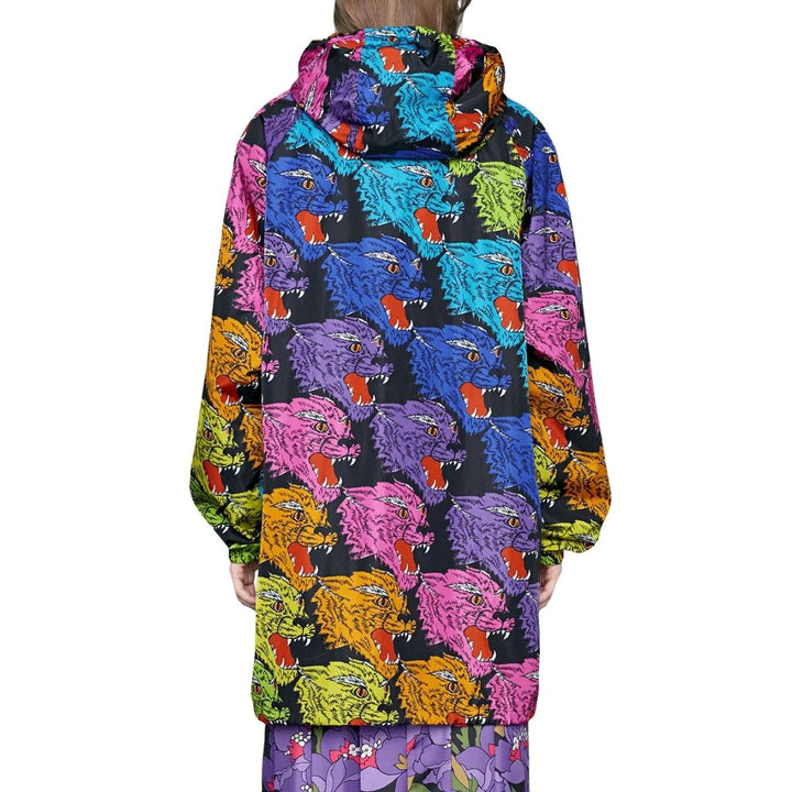 Panther face nylon jacket