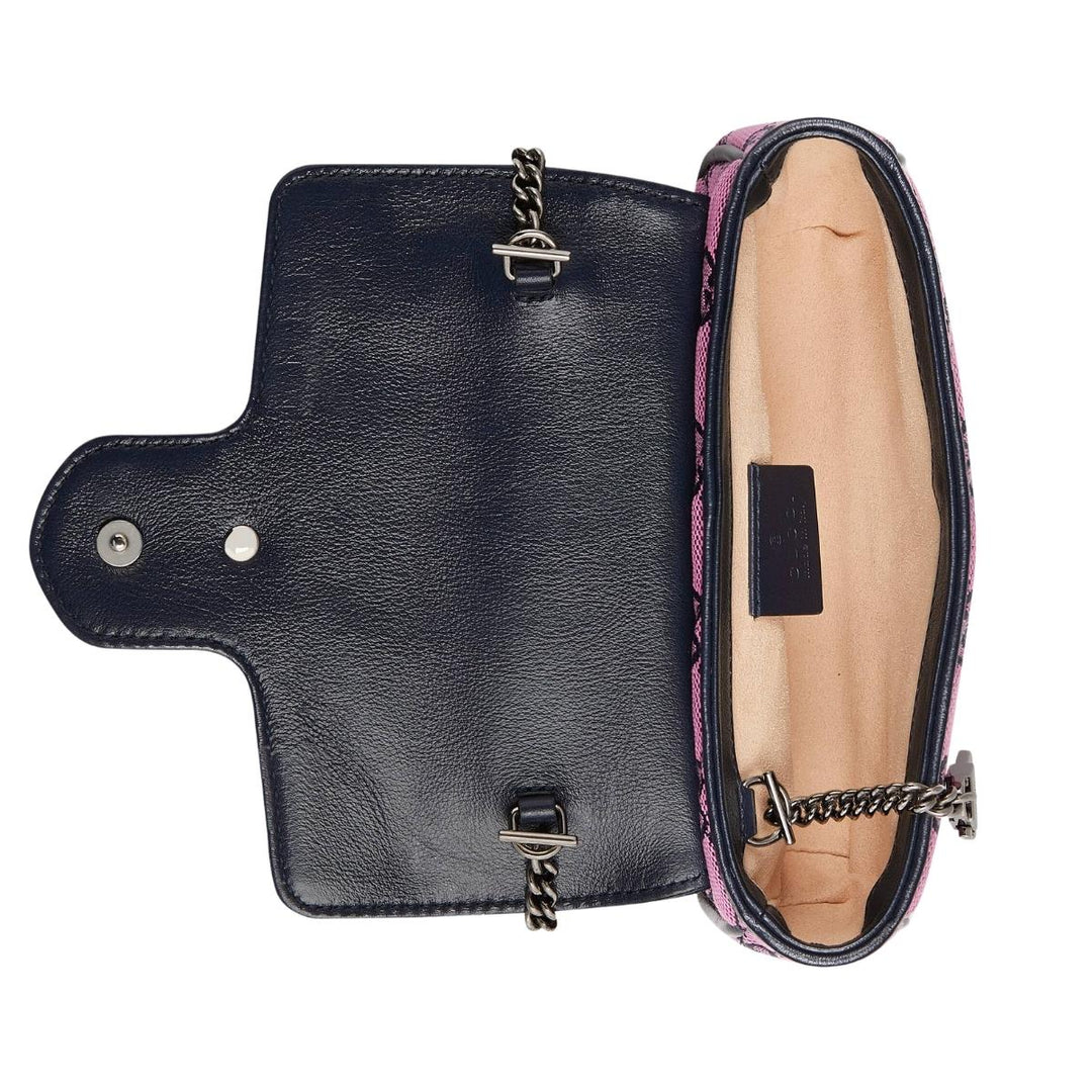 Pink GG Marmont Pink Super Mini Bag