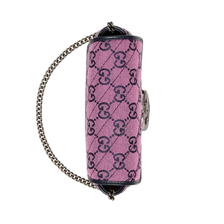 Pink GG Marmont Pink Super Mini Bag