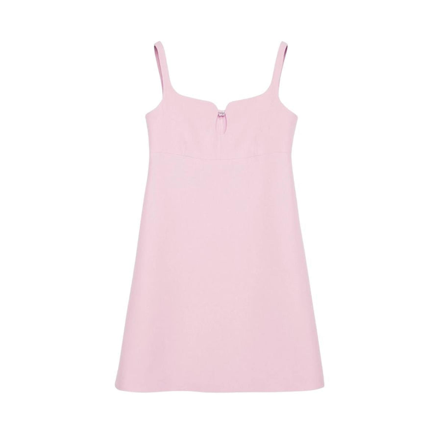 Gucci-Pink Silk and Wool Cady Crepe Dress - Runway Catalog