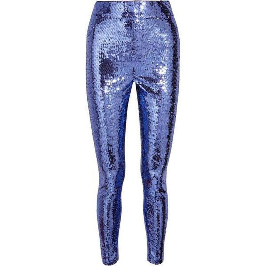 Gucci-Purple Sequin Tulle Leggings - Runway Catalog
