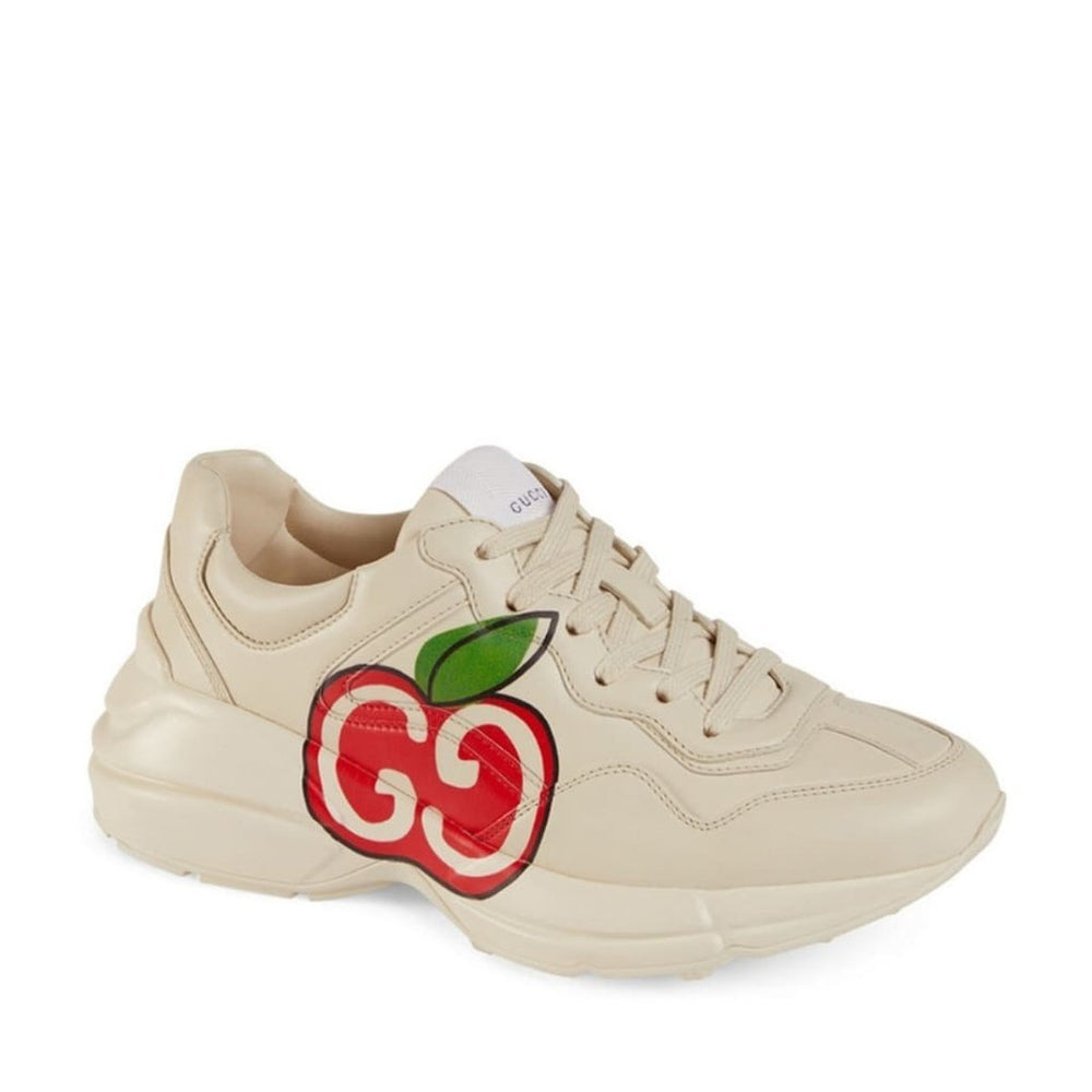 Gucci-Rhyton Leather Sneakers - Runway Catalog