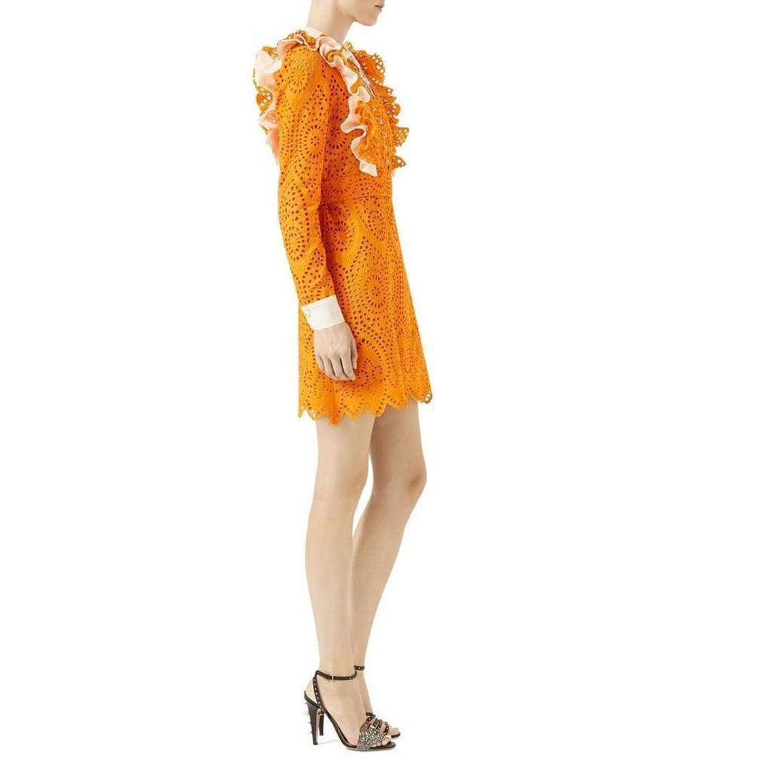 San Gallo Embroidered Broderie Anglaise Dress