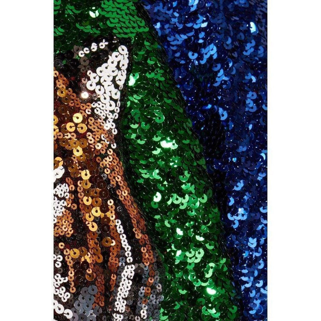 Sequin Embellished Bomber Jacket