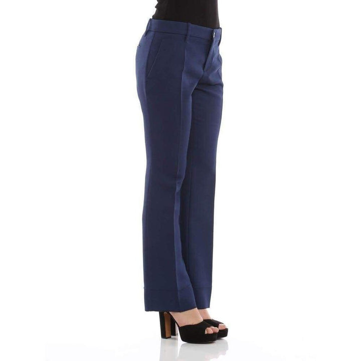 Silk Blend Trousers Pants