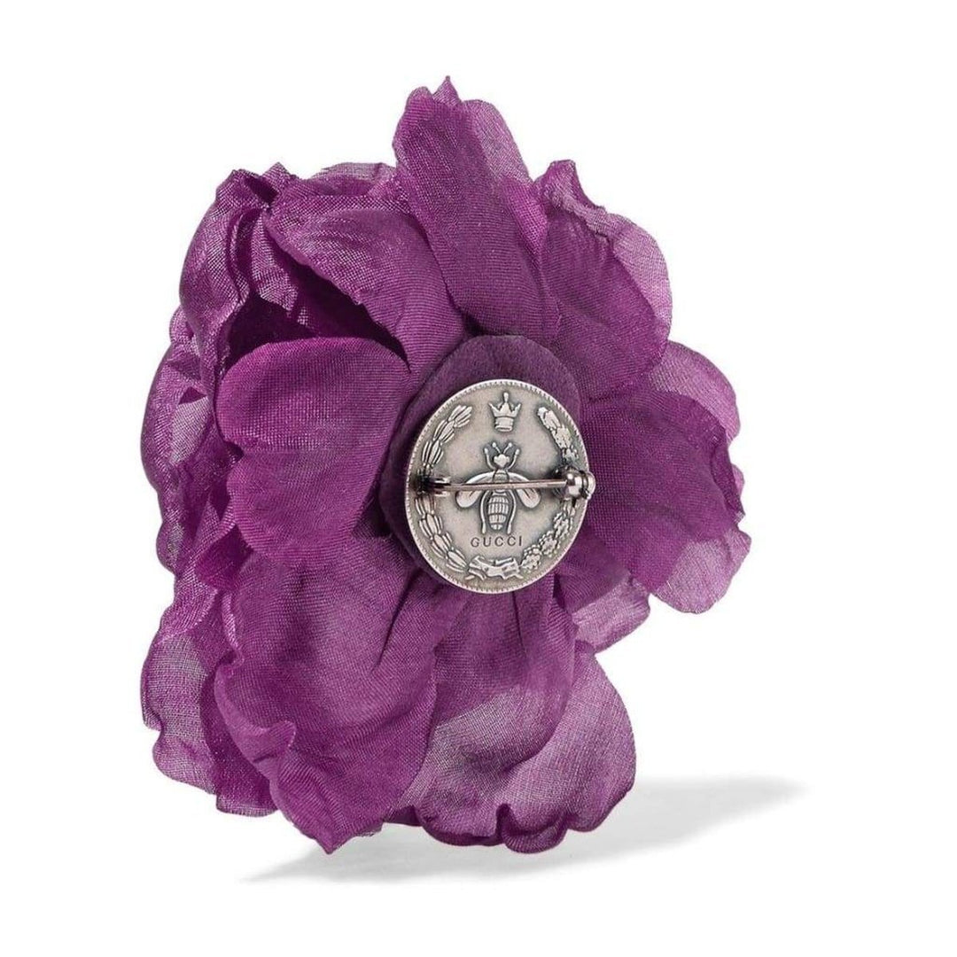 Silk Flower Brooch