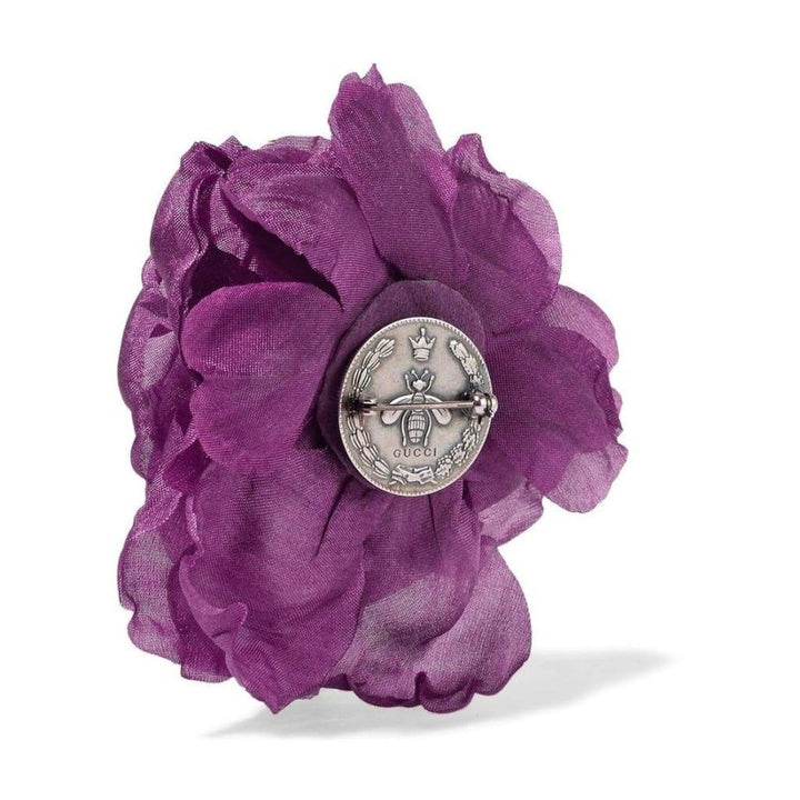Silk Flower Brooch