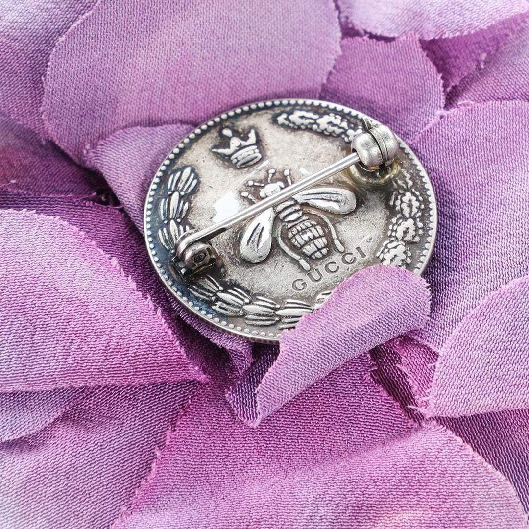 Silk Flower Brooch