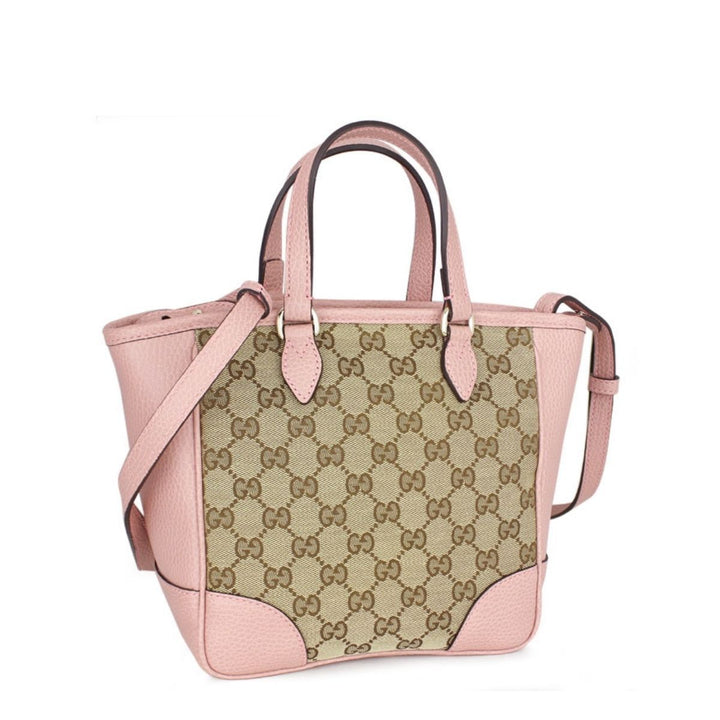 Pink GG Canvas Small Bree Tote