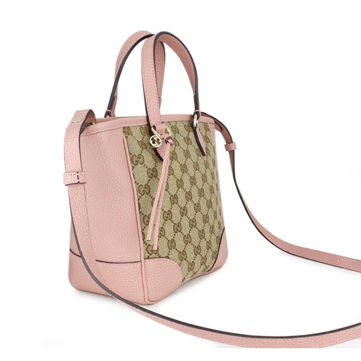 Pink GG Canvas Small Bree Tote