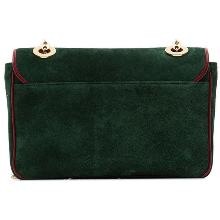 Small Marina Suede Shoulder Bag