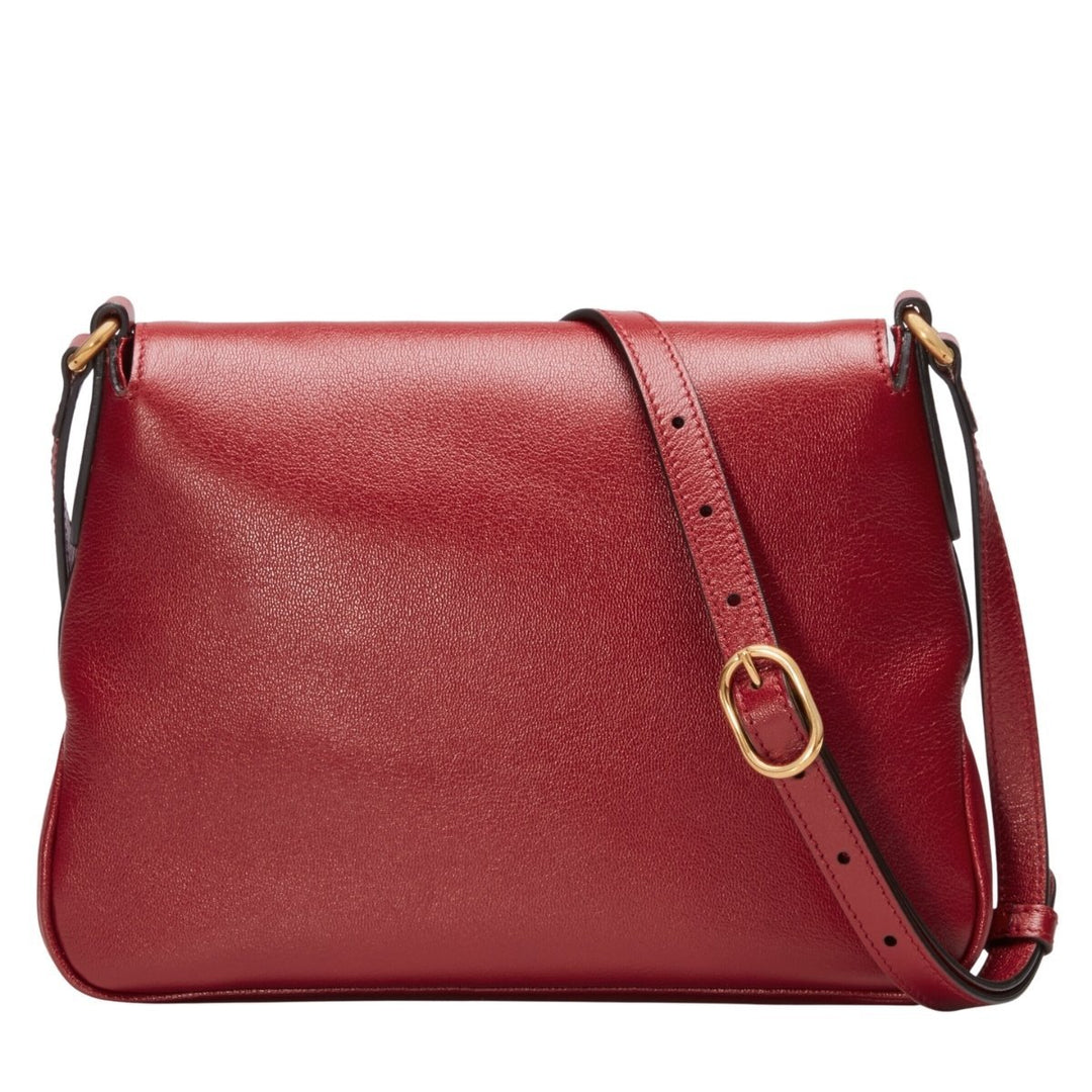 Small Messenger with Double GG Bag in Red