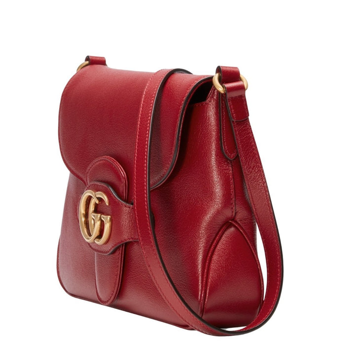 Small Messenger with Double GG Bag in Red